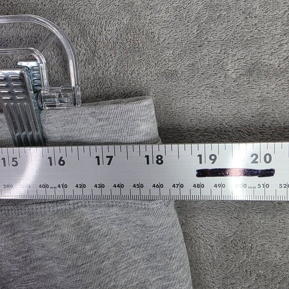 Womens 32 Degrees Cool Heather Gray Shorts Pull On Drawstring 4" Inseam Size L - Picture 8 of 11